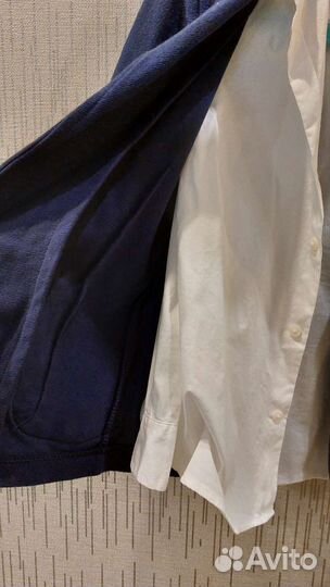 Детский жакет пиджак с рубашкой, рост 122 -128