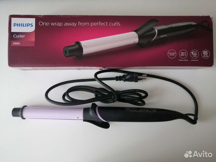 Щипцы (плойка) для завивки волос Philips StyleCarе