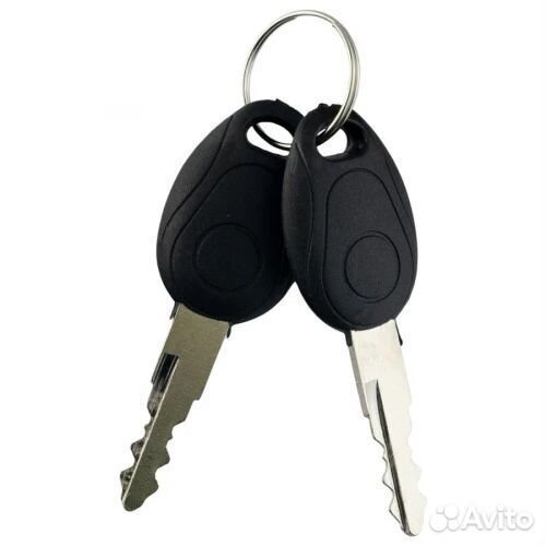 Ручка газа с вольтметром и замком зажигания AVS-07 кабель 1,7м для электросамокатов электровелосипед