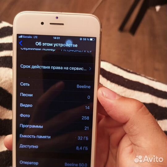 Телефон iPhone 6s