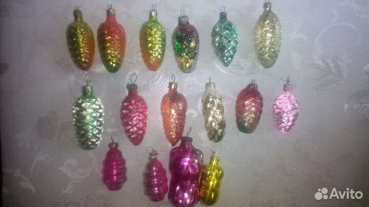 Елочные игрушки СССР