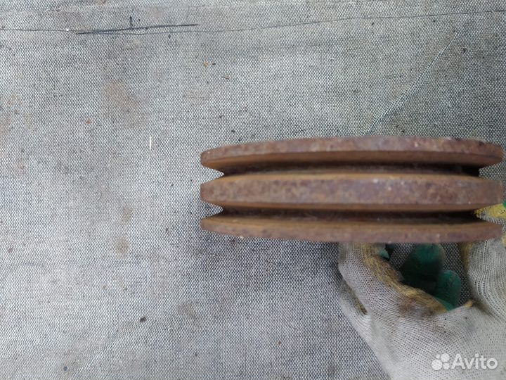 Шкив коленвала змз 24д