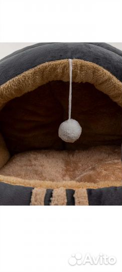 Домик лежанка для кошек и собак, S 35х35х32 см