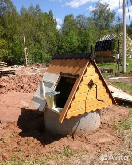 Чистка колодцев и ремонт колодцев