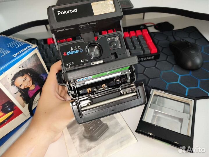 Polaroid 636 Closeup