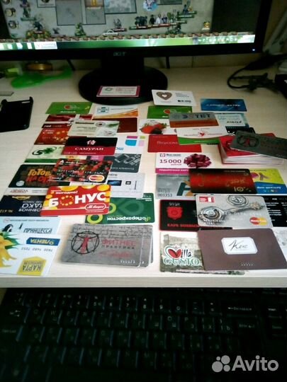 Коллекция пластиковых карт