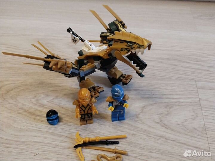 Lego Ninjago 70666 Золотой Дракон