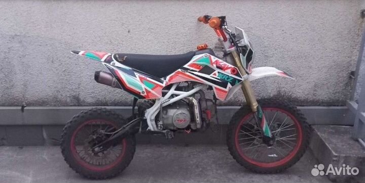 Питбайк kayo classic yx 125EA 17/14