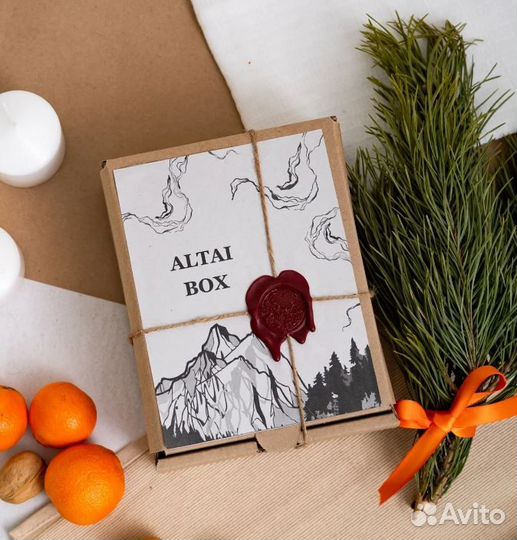 Крафтовая коробка 20 х 15,5 х 9 см