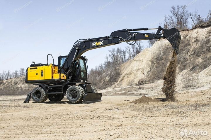 Колёсный экскаватор Runmax ER160W, 2023