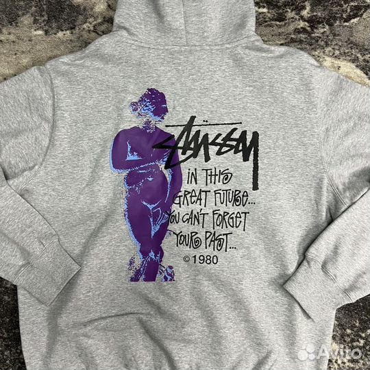 Зип худи Stussy зипка статуя