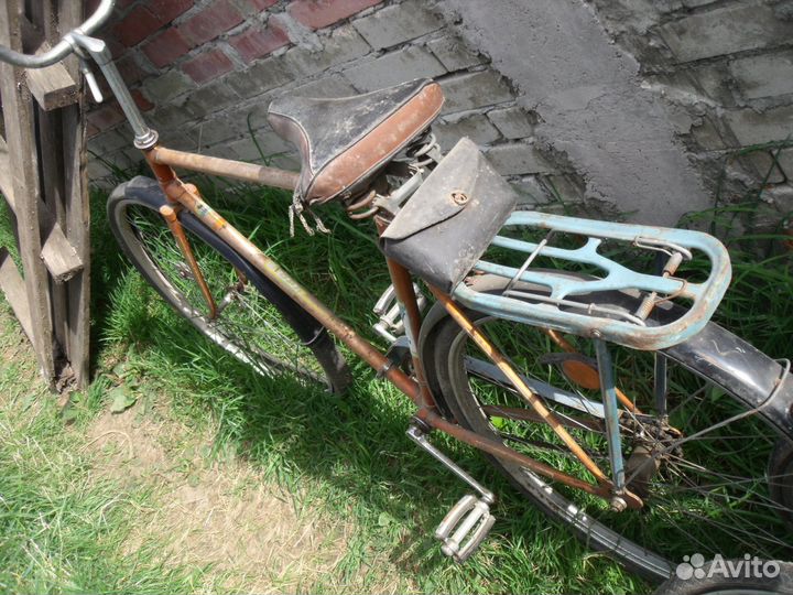 Велосипед СССР В-541 «Спорт» 1958-71 Рубиновый цв