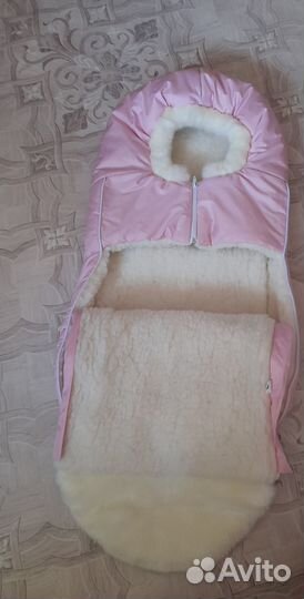 Конверт на выписку зимний для девочки