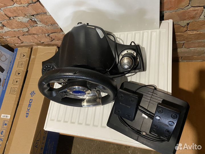 Руль и педали для пк Oklick