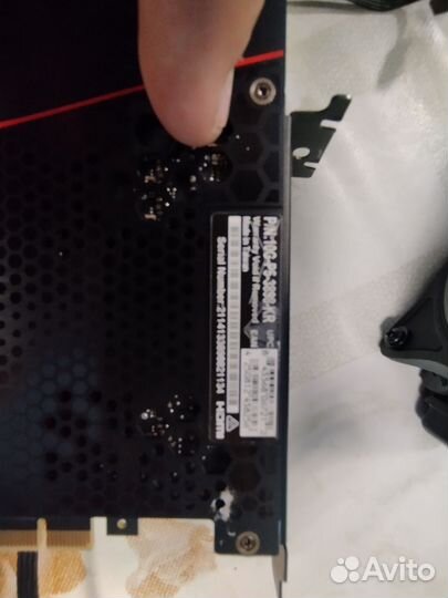 Видеокарта RTX 3080 evga ultra hybrid 10GB