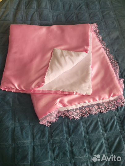 Плед покрывало детское конверт на выписку