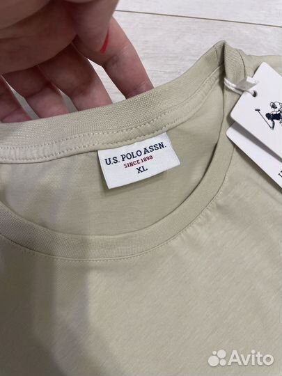 Оригинальная мужская футболка U.S. polo assn., XL