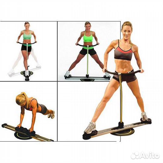 Тренажер для ног, пресса и ягодиц Circle Glide