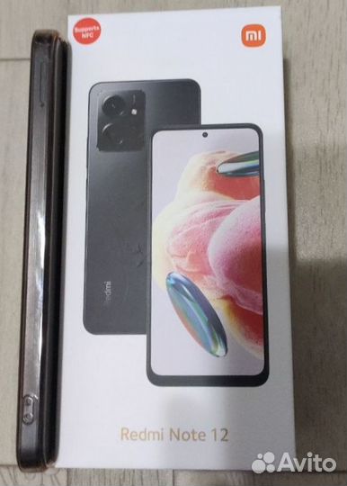Телефон Xiaomi redmi note 12 6/128 серый