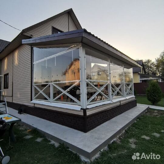 Мягкие и гибкие окна для террас