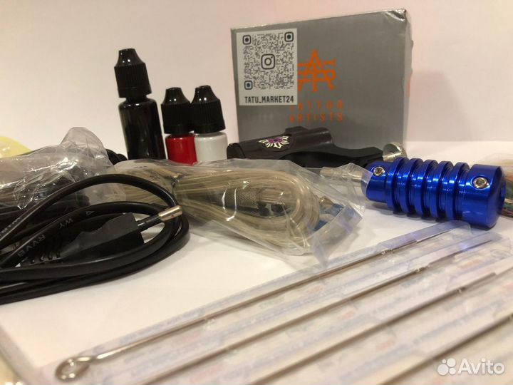 Тату набор с роторной машинкой