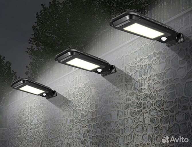 Светильник 100 lm на солнечной батарее 