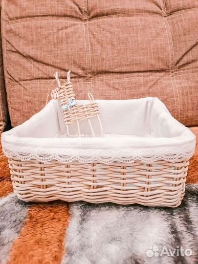 Корзина плетеная