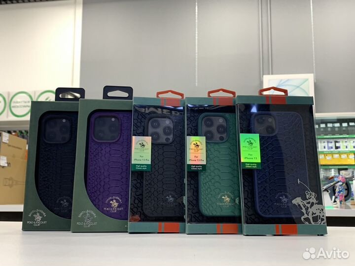 Стильный кожаный чехол для iPhone