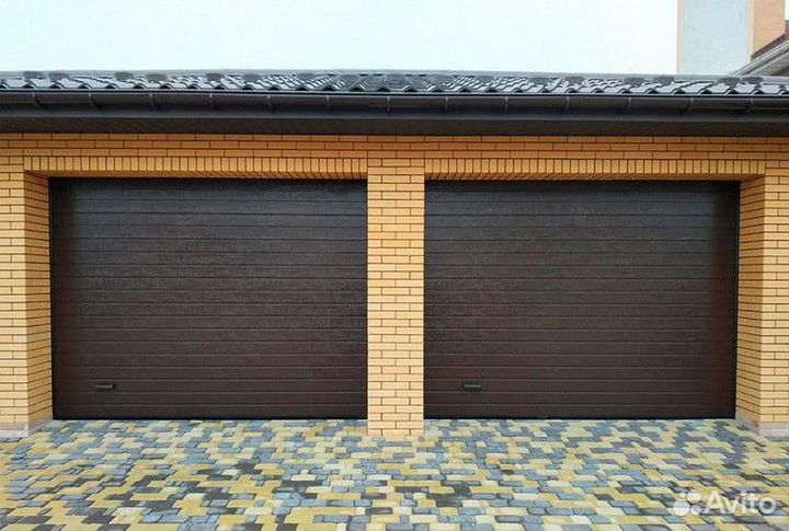 Секционные гаражные ворота