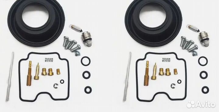 Ремкомплект карбюраторов мотоцикла Honda