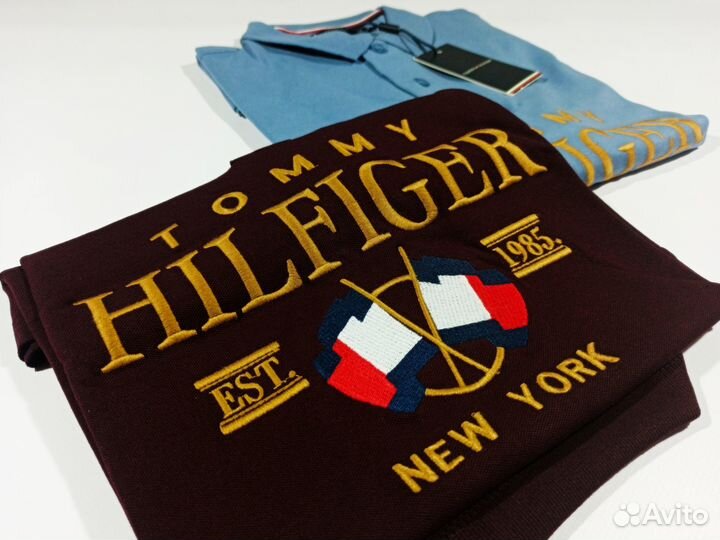 Футболка поло Tommy Hilfiger LUX 2024