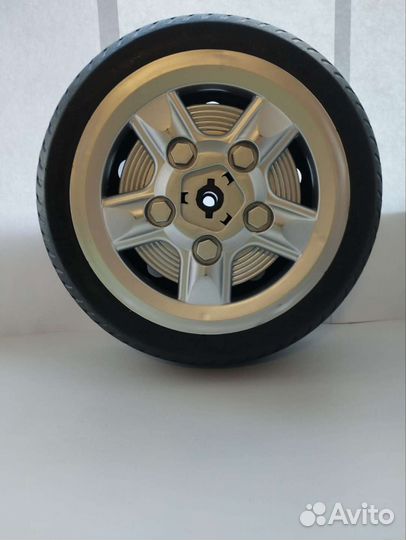 Колесо резиновое EVA 24 см для электромобиля