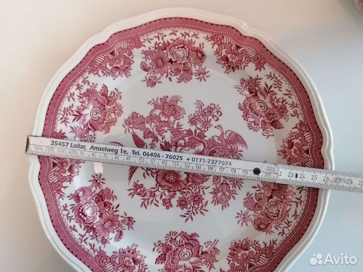 Посуда Fasan красный. Villeroy&Boch. германия