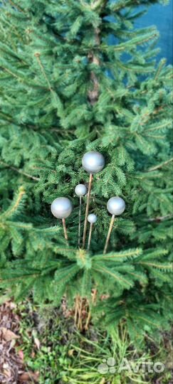 Декор для сада шары металлические