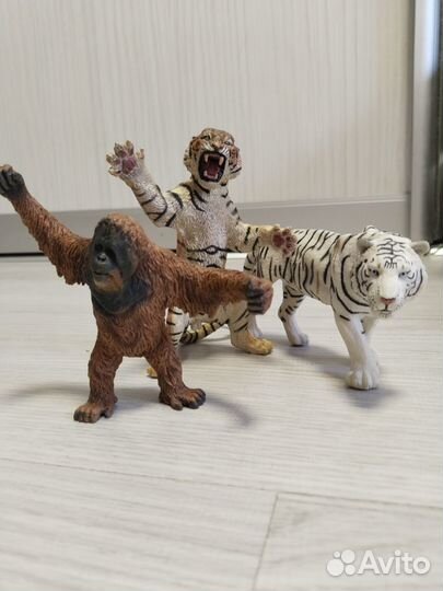 Фигурки Papo Schleich Safari