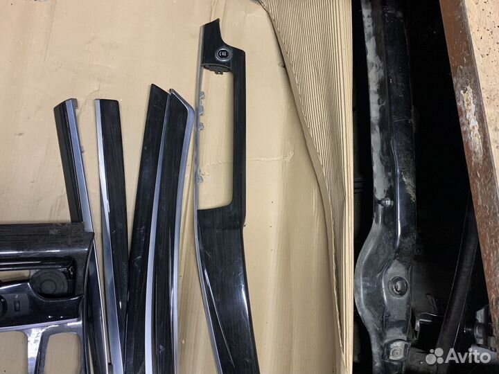 Декоративные планки дерево BMW F10 fine line