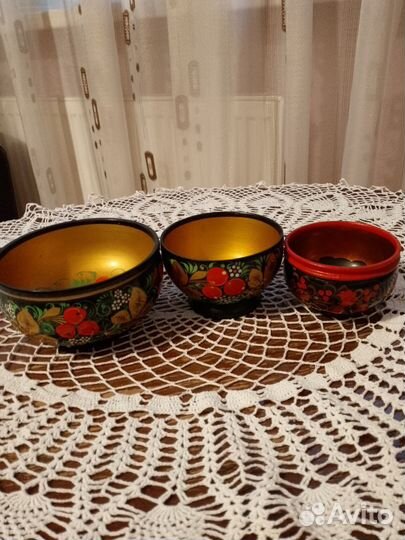 Посуда Хохлома СССР