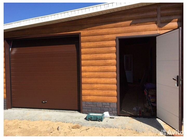 Автоматические гаражные секционные ворота