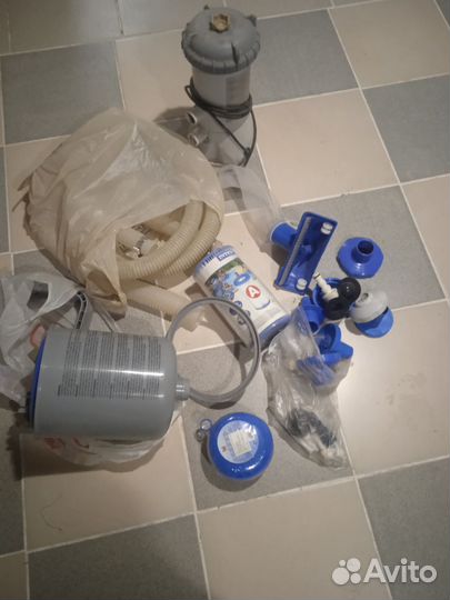 Насос-фильтр intex Krystal clear model 604