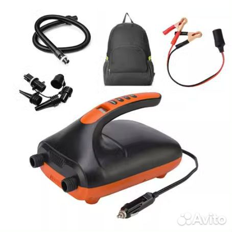 Насос для лодки, SUP-доски, 2х режимный