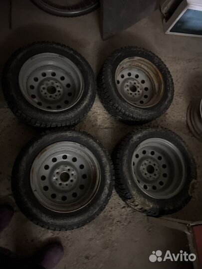 Зимние колеса r14 на ваз бу