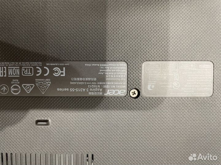 Ноутбук acer aspire 3 a315-55kg-31e4