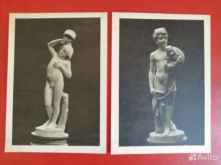 Открытки скульптура СССР