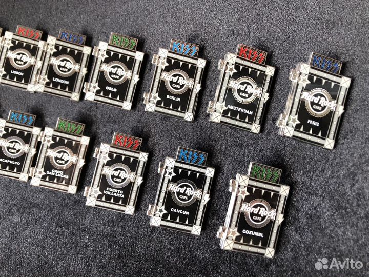 Hard Rock Cafe Pins Kiss Door Series, 2007