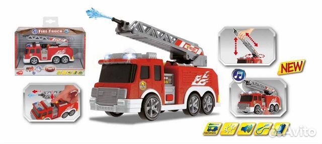 Машина пожарная Dickie toys 15 см