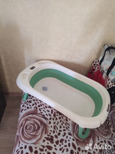 Детская ванночка с гамаком