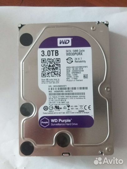 Жесткий диск под видеонаблюдение