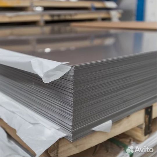 Лист нержавеющий х/к холоднокатаный 2х1500х3000 2B (матовый) Китай, марка aisi 316Ti