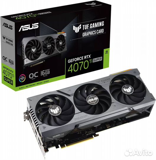 Видеокарта Asus RTX 4070 ti super 16GB
