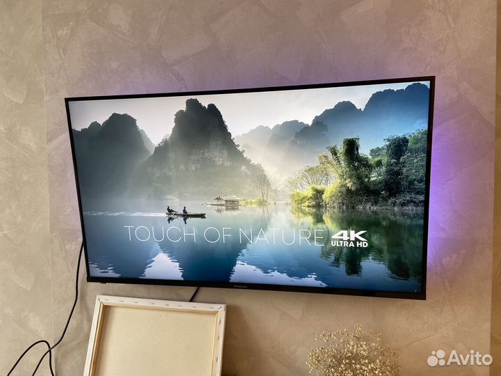 Телевизор 4К smart tv panasonic 40как новый